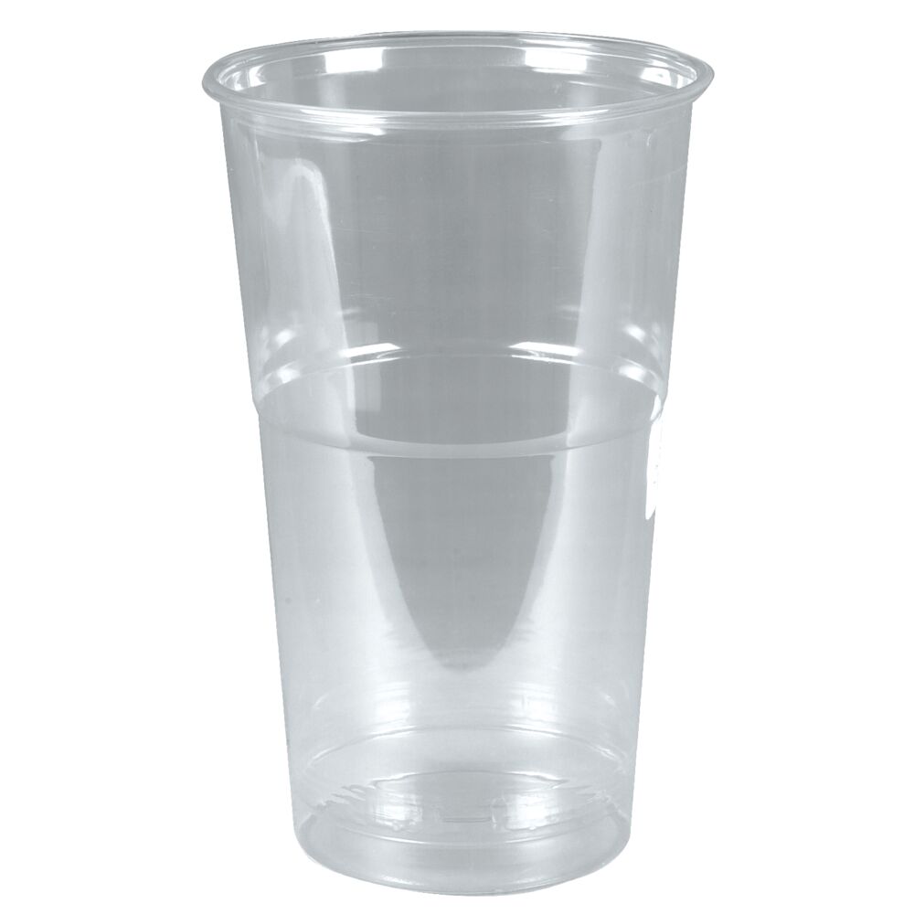 Drikkeglas With a Step, Gastro, 15cm, Ø9,5cm, 50 cl, 65 cl, klar, RPET 50 stk