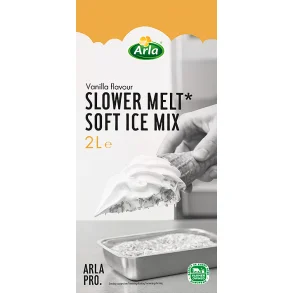 Softicemix, Arla Pro 6% Slower Melt 6% 2 l x 2 ltr