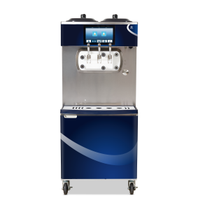 NA6888 DUO CHAMPION Softicemaskine m/pumpe 3 taphaner - Gulvmodel