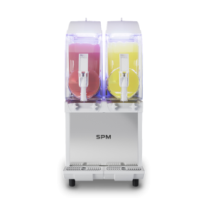 SPM I-Pro 2 Slush ice maskine m/2 beholdere/hvid