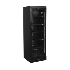 TEFCOLD CEV435 BLACK - Sort flaskek�leskab