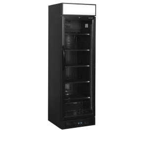 TEFCOLD CEV435CP BLACK - Sort flaskek�leskab