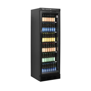 TEFCOLD CEV425 BLACK - Sort flaskek�leskab