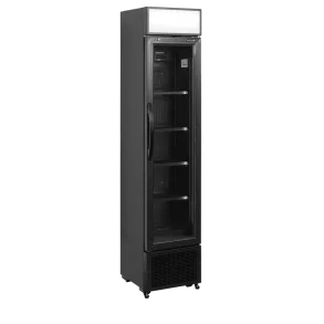 TEFCOLD FSC175H BLACK - Flaskek�leskab