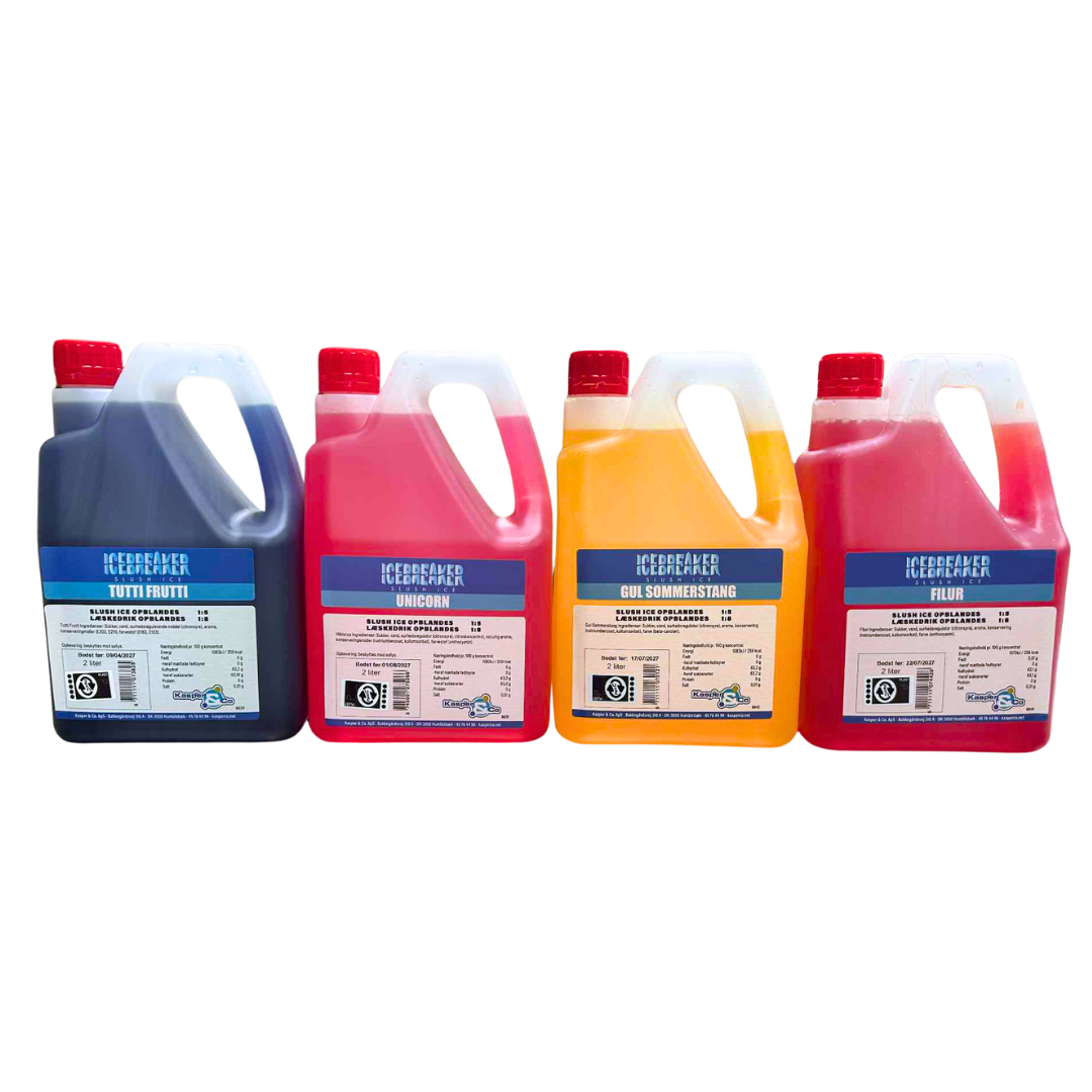 Mixkasse 2 Fun slush ice koncentrat - ICEBREAKER 4x2 liter