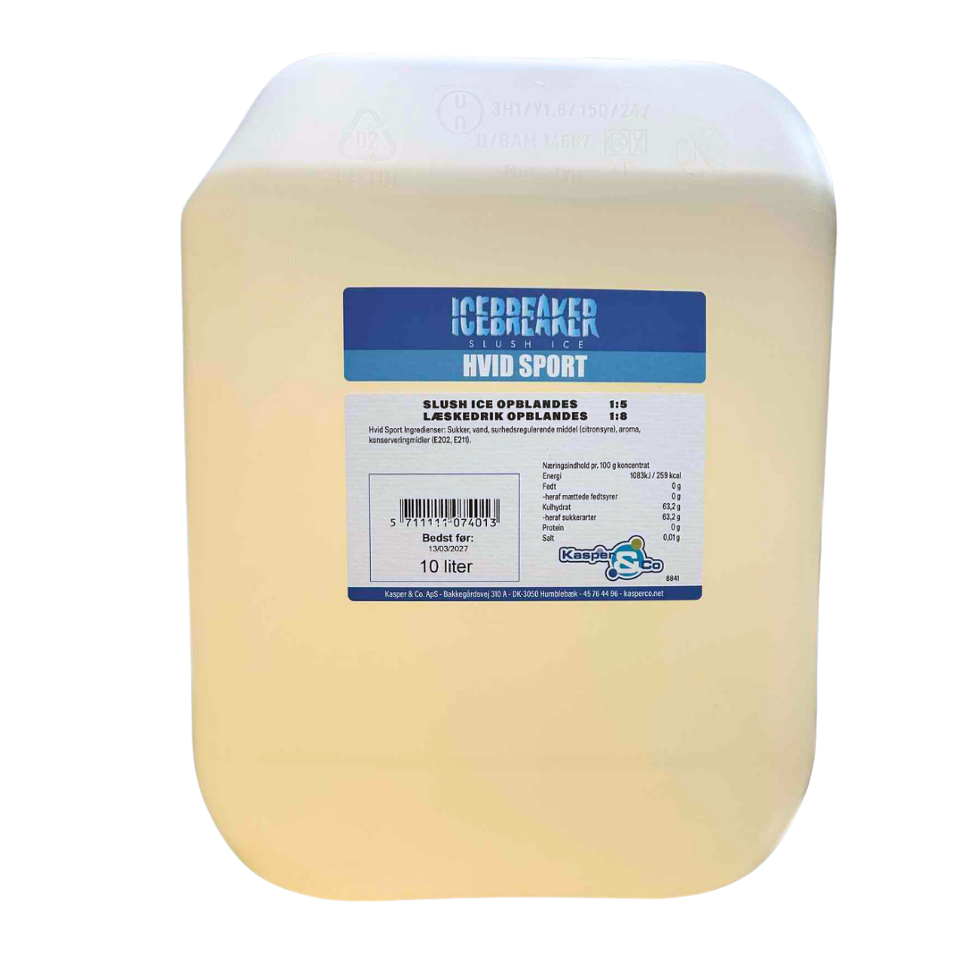 Hvid Sport koncentrat - ICEBREAKER 10 liter