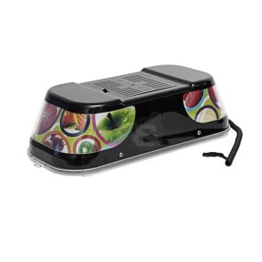 Lid, complete for slush ice container new black