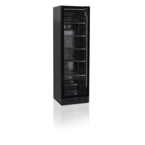 SCU1425 FRAMELESS BLACK TEFCOLD DISPLAYKLESKAB