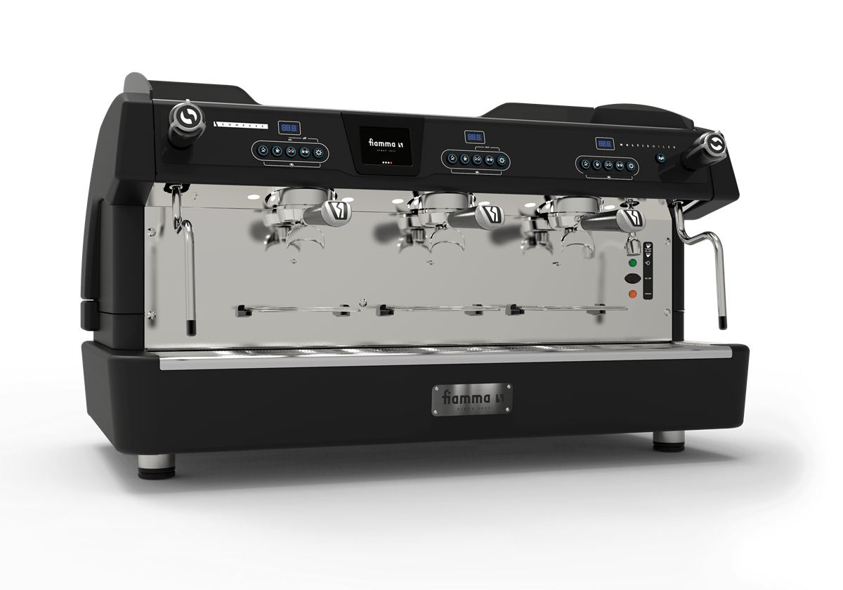 Fiamma Compass 3 Multiboiler 2 gruppers espressomaskine