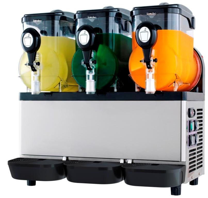G5 3 Slush ice maskine m/3 beholdere á 5 ltr
