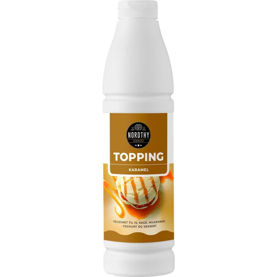 Topping med karamel 1000g - Nordthy