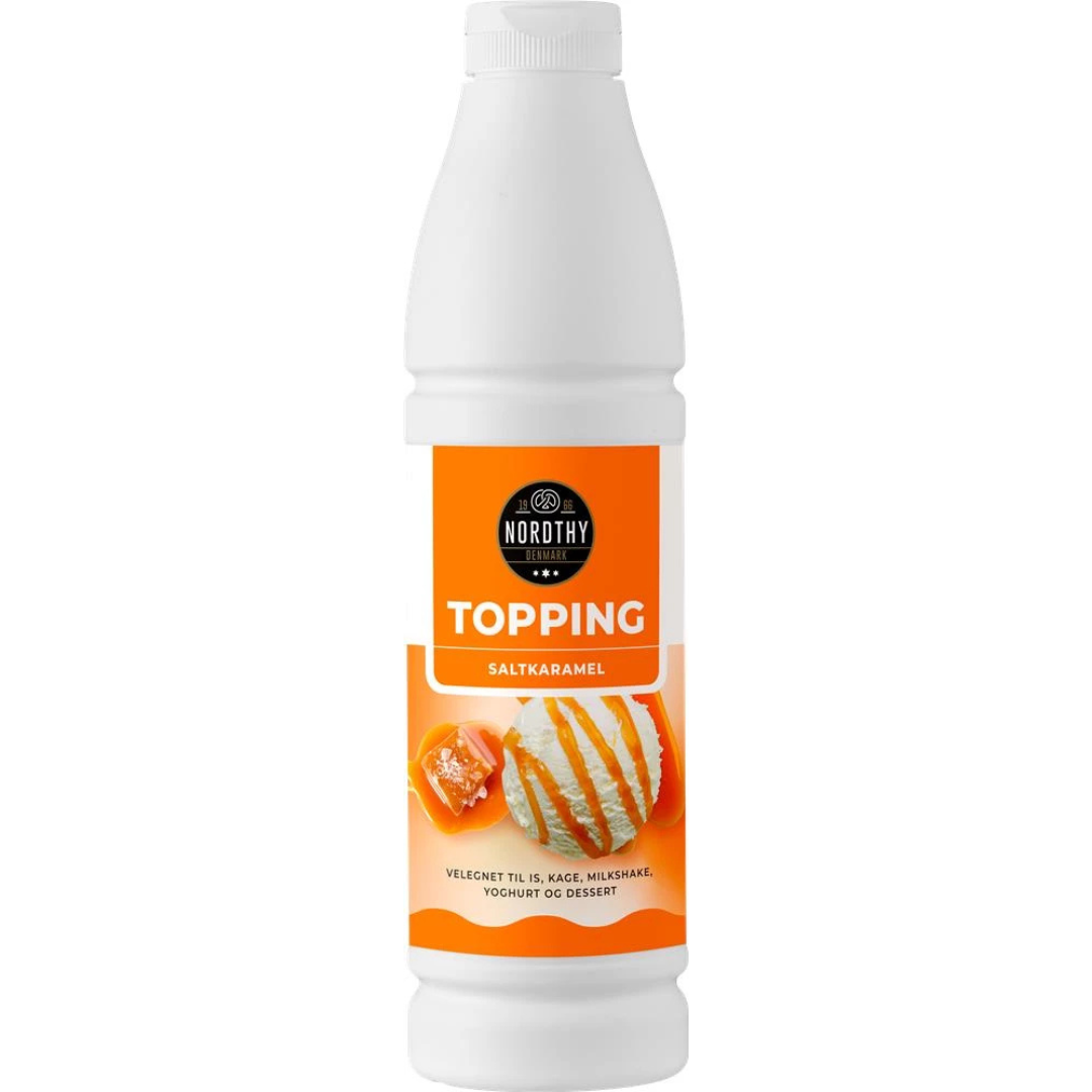 Topping med saltkaramel 1000g - Nordthy