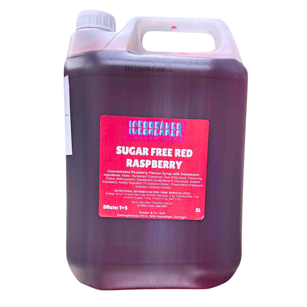 Hindbær sukkerfri koncentrat 5L - Red Raspberry